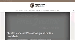 Desktop Screenshot of informacionyarte.com